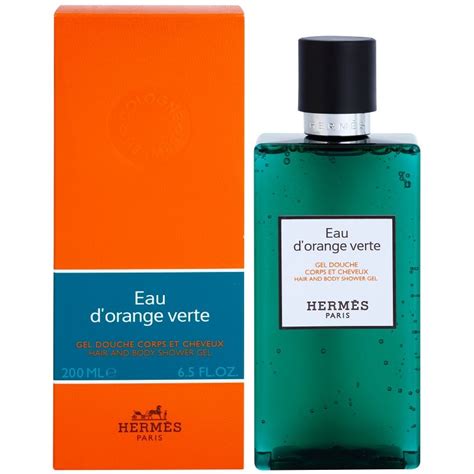 hermes eau d'orange verte gel doccia